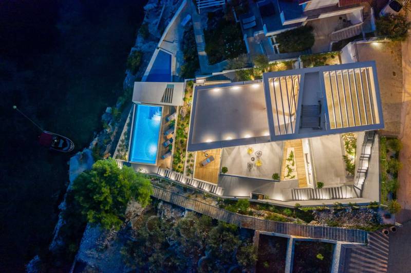 Vila Eleganza na Plaži s Bazenom Trogir