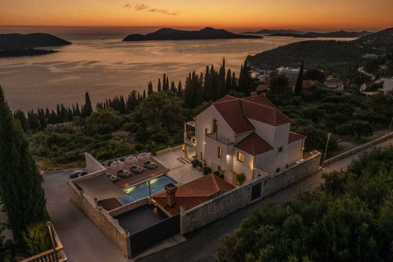 Luksusvilla Dolce Vita med Basseng Dubrovnik