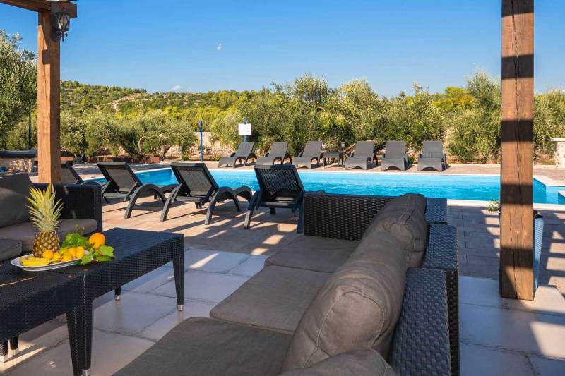 Willa Red Hacienda z Basenem Šibenik