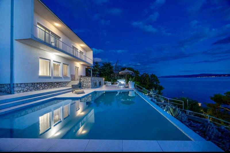 Villa Imperial Grace med Basseng Crikvenica
