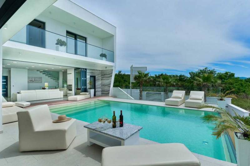 Luksuzna Vila Minerva Blue s Bazenom Zadar