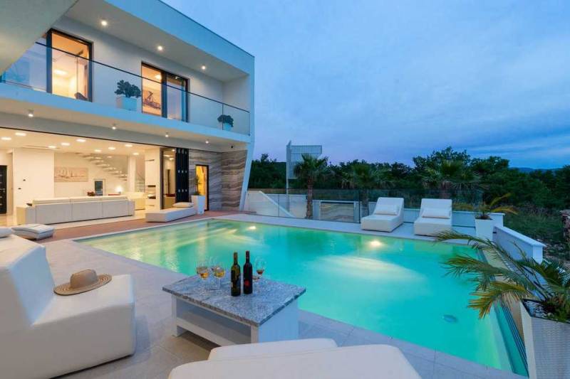 Luksuzna Vila Minerva Blue s Bazenom Zadar