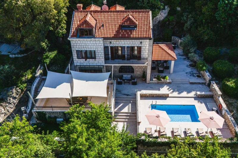 Luksusvilla Hedona med Basseng Dubrovnik