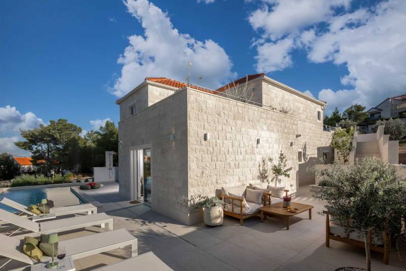 Villa Petra Stella mit Pool Brač