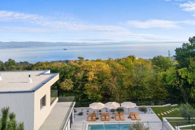 Luksusowa Willa Oblivion z Basenem Opatija