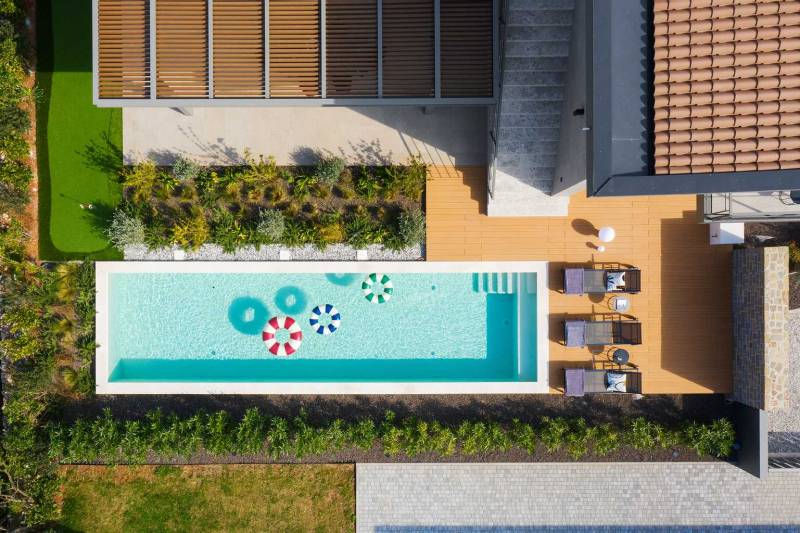 Villa Alba di Essenzo s Bazenom Pula