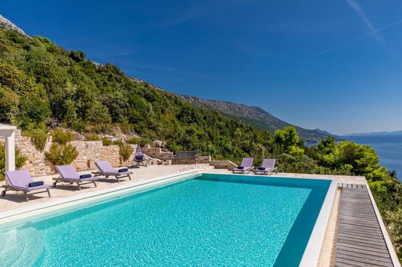 Vila Two Martinis s Bazenom Pelješac