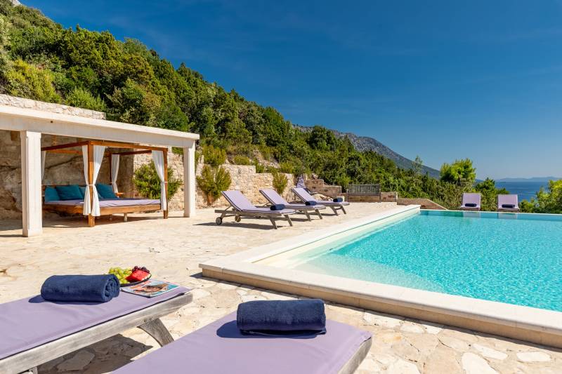 Vila Two Martinis s Bazenom Pelješac