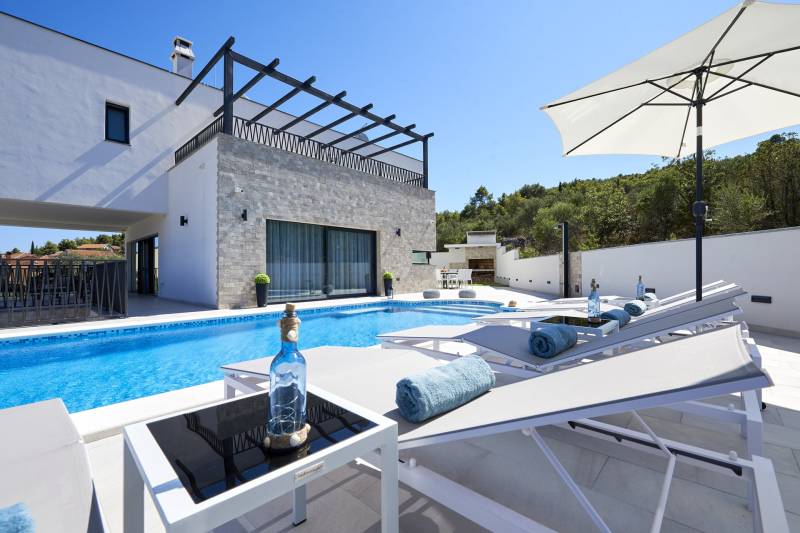 Luksuzna Vila Cor Mare s Bazenom Trogir