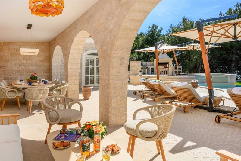 Vila Adriatic Z uz Plažu s Bazenom Šibenik