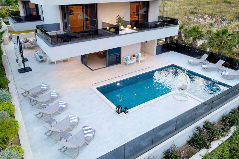 Luksuzna Vila Posh Lemon s Bazenom Trogir