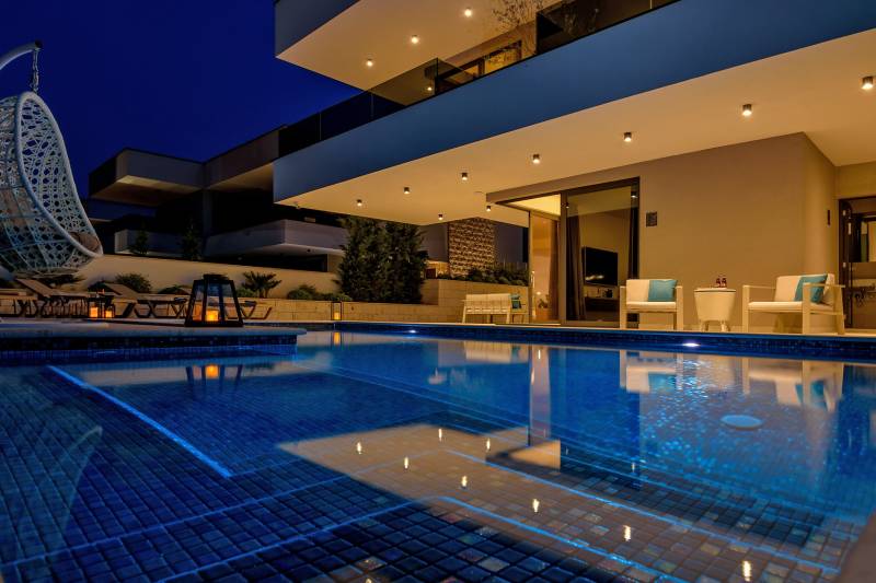Luksuzna Vila Posh Lemon s Bazenom Trogir