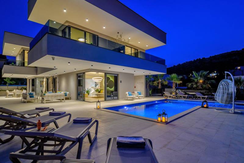 Luksuzna Vila Posh Lemon s Bazenom Trogir