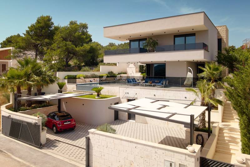 Luksusowa Willa Posh Plum z Basenem Trogir