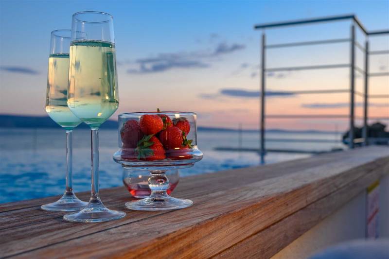 Beachfront Villa Lara with Pool Omiš