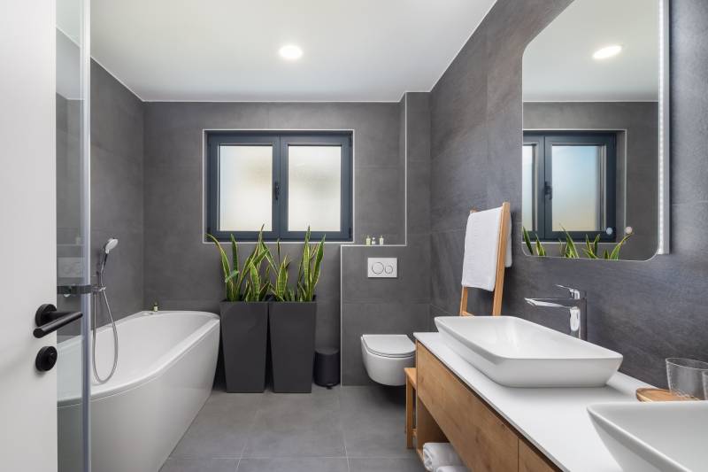 Luxusvilla Etera mit beheiztem Pool Split
