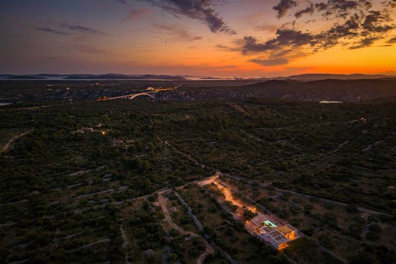 Willa Casa Antlia z Basenem Šibenik